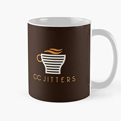 Dxcvbrds New Cc Jitters Mug Best 11 Ounce Ceramic Coffee Mug 11 oz Mug