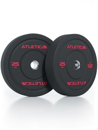 ATLETICA High Temp Bumper Plates, 2x25kg