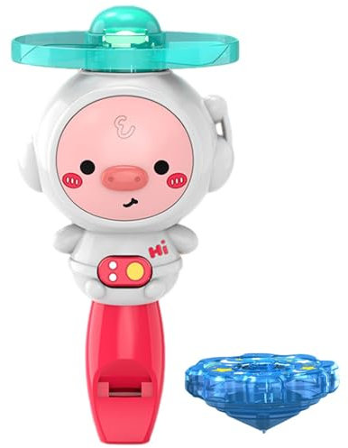 Spielzeug Spinner fliegen, Gyro Spinner Spielzeug | Beleuchtete Gyroskop-Pfeife, drehbares Spielzeug für Kinder, lustiges Gyro-Spinner für Ostern, Thanksgiving, Geburtstag