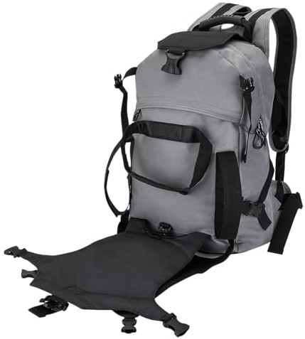 Ski Backpack, Multi Purpose Snowboard Gear Bag, Large Capacity Ski Helmet Storage, Oxford Cloth Winter Sports Backpack, Travel Equipment Carrier For Skiing, Snowboarding