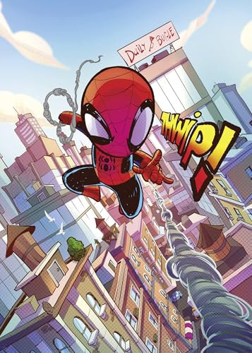 Komar Wandbild- Marvel Spider-Man THWIP - Größe 50 x 70 cm - Poster, Kinderzimmer, Dekoration - gerollt ohne Rahmen