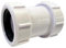Raccord de tuyau en PVC de 40 mm pour baignoire, évier de cuisine, bac de douche et ainsi de suite (droit 40 mm)