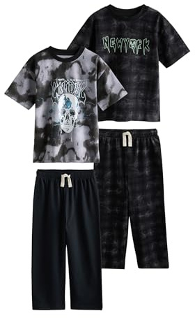 NEXT Jungen Schlafanzüge mit Langen Ärmeln, 2er-Pack