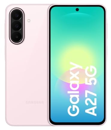 Samsung Galaxy A27 5G, 128GB, RAM 6GB, Light Pink [Versione Italiana]