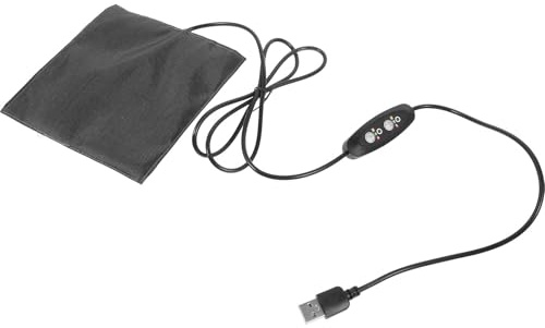 CHICAMPERA USB Heating Pad for Small Pets and Rabbits with Carbon Fiber Material, Seamless Edge Seal, Portable Design, for Winter Nest Use, Electric Warming Mat for Hamsters and Small Animals