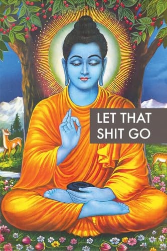 Close Up Buddha Poster Let That Shit Go (61cm x 91,5cm)