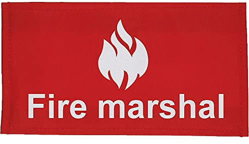 Fire Marshal Arm Band, Klettverschluss, Q266