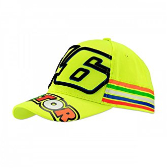 Valentino Rossi Herren Vrmca305028 Cap, Neongelb, Einheitsgröße