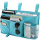 Bseash Bunk Bed Organizer - 8 Pocket Hanging Bedside Caddy, Perfect for College Dorm, Hospital, Baby Beds - 600D Oxford Cloth (Light Blue)