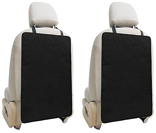 El protector del asiento del automóvil por ofrece una protección gruesa para los asientos de los niños y bebés, la cubierta protectora duradera protege el interior del paño Oxford (paquete de 2)