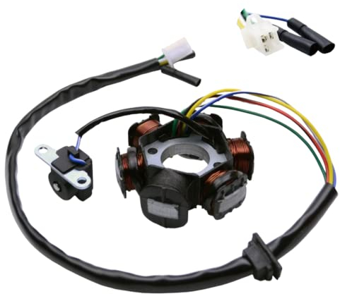LICHTMASCHINE Stator 6 Spulen GY6 50ccm China Roller Scooter GY6 125cc 150cc ATV/Quad