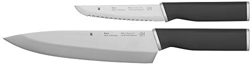 WMF Kineo Messerset Küche 2teilig Made in Germany, 2 Küchenmesser scharf, Performance Cut, Kinetisches Design, Spezialklingenstahl