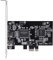 Socobeta Câble Firewire Plug-and-Play Carte contrôleur PCI-E Haute Vitesse Ordinateur à Fonctionnement simultané