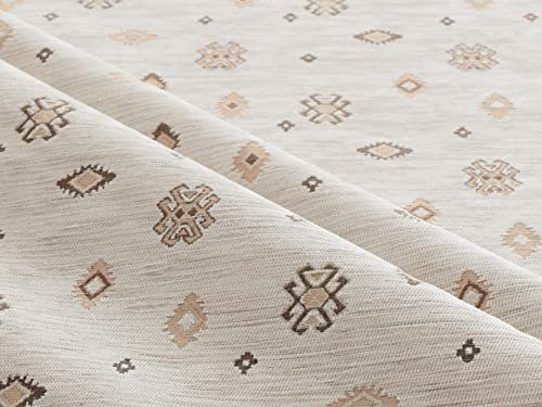 The Yard Meter Meterware Kelim-Muster Polsterstoff Kelim Bohemian Boho Tapisserie Tribal Southwestern Türkisch Persisch Marokkanisch Mexikanisch Ethno Stoff