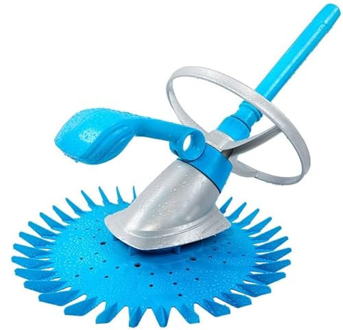 Suinga Limpiafondos hidráulico de aspiración para la Limpieza del Fondo de Piscinas de hasta 8 x 4 Metros.