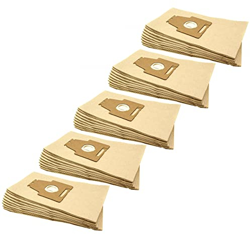 vhbw 50x sacchetto compatibile con Bosch Ergomaxx Professional Hard Floor, Professional Hepa Active aspirapolvere - in carta, 34cm x 20,5cm