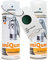 UniQum Autolack + Klarlack 2K Spraydose fürs Auto für FIAT VERDE TOSCANA 390 Autolack Reparatur 2 x 400 ml
