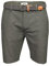 Xact Mens Cotton Oxford Chino Shorts with Belt, Regular Fit (Oxford Charcoal) 36