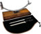 Jamonero Basculante Cabezal Fijo + Cubre Jamon Negro + Afilador manual + Cuchillo Jamonero