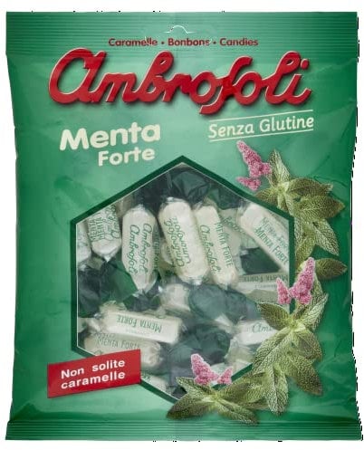 Ambrosoli Busta gr.150 Caramelle Menta Forte