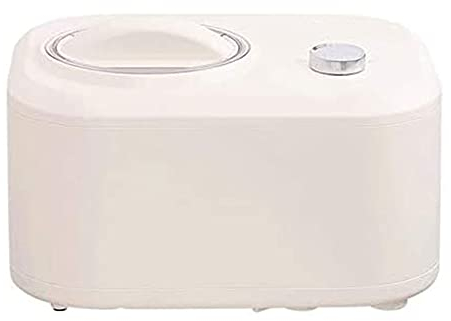 LEONYS Ice Cream Maker, 1L Automatic Electronic Ice Cream Maker, Built-In Compressor, Removable Mixing Bowl Easy To Use