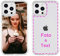 MXCUSTOM Personalisierte Handyhülle für Apple iPhone 15 Pro Max, Benutzerdefiniert Hülle mit Eigenem Foto Bild Text Schutzhülle [Weicher Polsterstoßfänger + Harter Rückseite] (HIC-CR-P1)