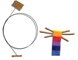 CAT DANCER Whisker and Interactive Toy Combo - Fun and Fitness for Your Furry Friend - Engaging Paper Wand and Whisker for Playful Cats