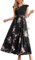 OUGES Robe d'été Robe Longue Longue à Volants pour Femme, Robe d'été élégante avec Poches
