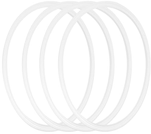HOLIDYOYO 4 Pièces Joints De Couvercle en Caoutchouc De Remplacement Joints Compatibles Joints De Couvercle Joint De Pot en Silicone Anneaux D'assaisonnement pour Gobelets Isolés en Acier