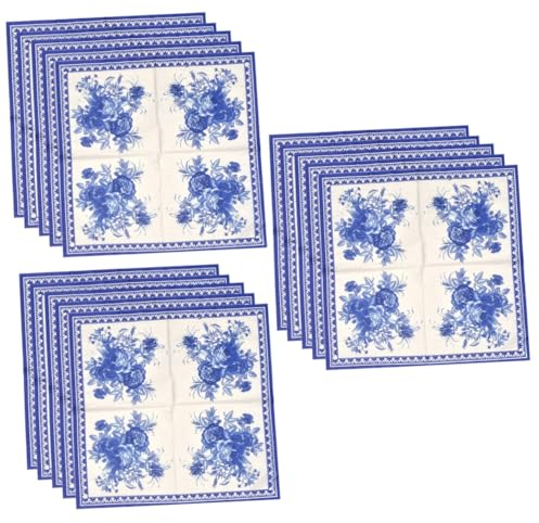 SOLUSTRE 240 Stk einweg tischdecke einwegtischdecken servietten musselin servietten banderole bedrucktes Serviettenpapier Restaurant-Gewebe Papierserviette Toilettenpapier