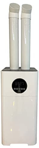 Humidificador industrial, humidificadores para uso comercial, humidificador de niebla de 23 L, humidificador de aire silencioso, uso temporizado de 12 horas, para dormitorio de bebé, plantas, oficin