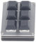 Ouitble Clavier Mécanique Professionnel avec 6 Touches USB BT 2.4G Type C Clavier Personnalisable sans Fil à Une Main