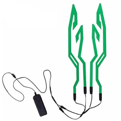 Motorradhelm Licht | Helm LED Streifen Licht | Helm Lichtleiste | Motorradhelm Licht | Motorradhelm LED Licht | LED Leuchtend Aufkleber Streifen | Signal Helm Kaltlicht
