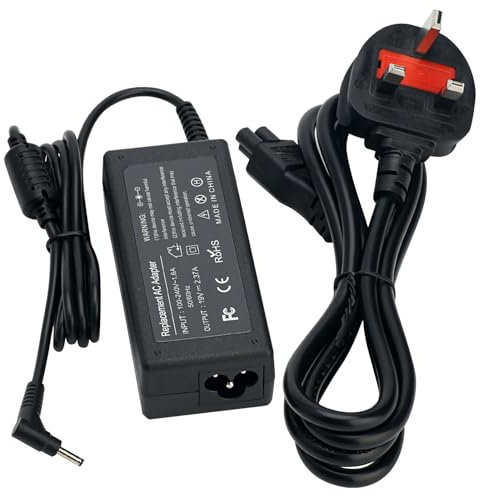 19V 3.42A 3.16A 65W 60W AC/DC Adapter Laptop Charger for Samsung Notebook Series 9 Pro Lite 940X Np940X Np900 Np900X NP940X3G NP940X3L NP950XCJ NP900X5N PA-1400-96 AD-6019A Power-Supply Cord Cable