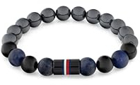 Tommy Hilfiger Jewelry Armband mit Schmuckperlen für Herren mit Sodalith-, Hämatit- und Schwarzem Onyx-Steinen - 2790630