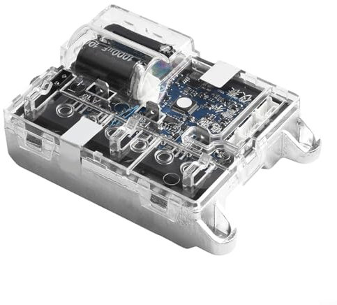 Alanmoship Controlador de scooter eléctrico Placa base para Xiaomi para M365 Pieza de repuesto Aleación de aluminio Resistente al desgaste Fácil de instalar Accesorio de actualización Blanco 1207628MM