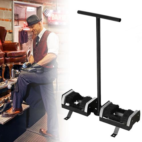 UKDUANWEI Brosse grattoir à Chaussures,Grattoir à Bottes,Grattoir à Bottes,Brosse nettoyante pour Bottes à épier d'extérieur,Nettoyeur de Chaussures
