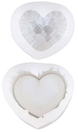 Operitacx Silikonform Aufbewahrungsboxform Diy-boxgussform Herzbox-silikonform Bastelform Silikonform Zum Basteln Diy-bastelform Diy-bastelbedarf