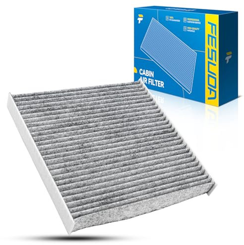 Fesuda Innenraumfilter, Aktivkohle Pollenfilter für Fortwo Coupe/Convertible/Forfour Hatchback (1997-2020), Twingo III (2004–2017), Replace# CUK22021
