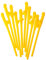 30pcs Hen Party Straws Hen Do Straw Drinking,Reusable Straws for Parties, Straws Naughty Drinking Straw for Birthday Wedding Bachelorette Hen Party (Yellow)