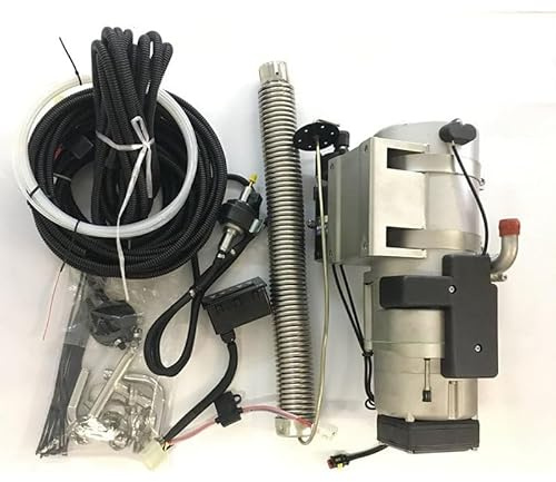 HTDRE Scaldabagno idronico, 10 kW, 12 V/24 V, combustibile Liquido, scaldabagno Diesel per Barca, roulotte, Autobus, ECC. 24 V