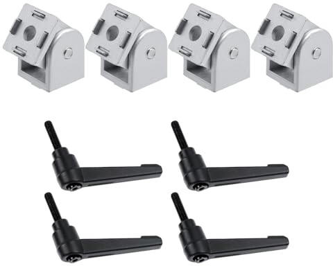 Pastlla 4 Sets 2020 Series Extrusion Profile 180ー Adjustable Flexible Pivot