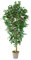kunstpflanzen-Discount.com Künstlicher Eichenbaum 200cm mit 1050 Textilfaser Blätter und Naturstämmen - 2m großer Eichen Kunstbaum mit Eicheln