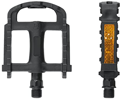 Voxom Pedale Voxom Trekking Pedale Pe19 schwarz, Kunststoff-Körper, Boron Achse, Gleitlager, 718000053, schwarz, Standard, 718000053