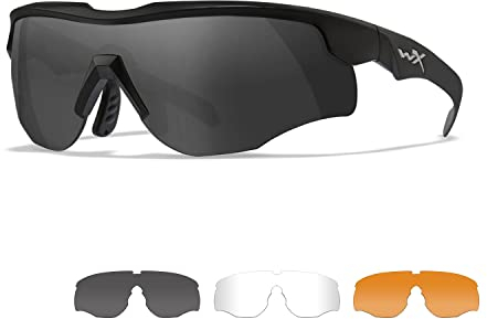 Wiley X │ WX Rogue Comm | Sonnenbrille Herren | Schutzbrille Sonnenbrille │ Taktische Militärische MTB Brille Laufbrille Radfahren Fahrt Wandern Fischen Outdoor-Aktivitäten Jagd Airsoft