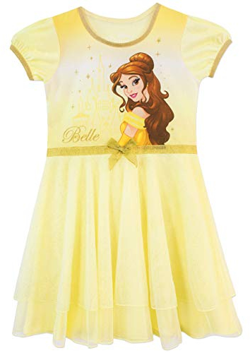 Disney Camisón para niñas La Bella y La Bestia 2-3 Años