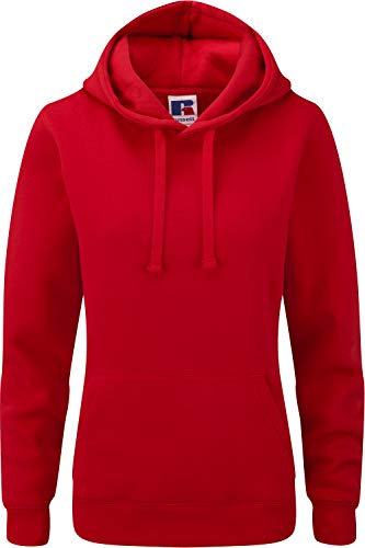 Russell Damen Hoodie Authentic Hood R-265F-0 Classic Red S