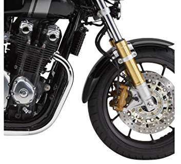 Puig 9822N Motorrad Kotflügel-Verlängerung Vorne, Schwarz