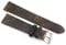 Sulla 20 mm Vintage Leder Uhrenarmband Handgemacht in Deutschland Retro Look Braun