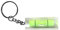 The Bath People Mini Spirit Level Key Ring - Gadget Novelty Gift - DIY Tool - Spirit Level Keychain